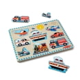 thumbnail image 4 of Rompecabezas de madera Melissa & Doug SpinMaster con figuras de vehículos con sonido, 4 of 4