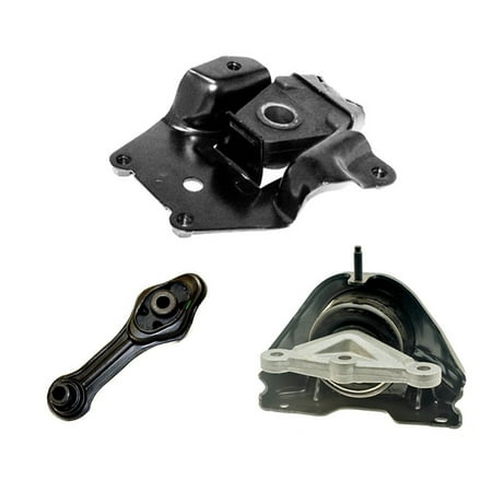 2002 Chevrolet Cavalier Carbon - K2112 Fits 2002-2005 Chevrolet Cavalier / Sunfire 2.2L DOHC AUTO Motor & Transmission Mount Set 3pcs : A5347, A2798, A2820