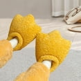 thumbnail image 6 of yuksok Duck Paw Slippers Anti Skid Sole Casual Cute Indoor Shoes Slippers 36 to 37, 6 of 9
