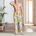 thumbnail image 2 of Naloa Ducks and Anchors Pajama Pants Men, PJ Bottoms, Sleep & Lounge Pants-Medium, 2 of 6
