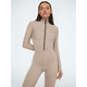 thumbnail image 4 of Mono sexy elegante de otoño 2023 para mujer, con cremallera, cuello redondo, manga larga, ropa de calle, monos de verano, monos deportivos de una pieza para fitness, 4 of 5