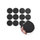 thumbnail image 1 of Abastado Almohadillas de goma autoadhesivas antideslizantes para muebles, almohadillas para sillas, protectores de suelo, negro, 2 juegos, 1 of 3