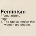 thumbnail image 2 of CafePress - Feminism Definition Tote Bag - Unisex Canvas Tote Bag, Beige, 1-Piece, 2 of 7