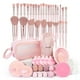thumbnail image 1 of Set de brochas de maquillaje MAANGE, 49 unidades, sintéticas, con bolsa y batidora, 1 of 9