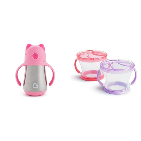 Set para recoger vasos y aperitivos Munchkin Cool Cat, 240 ml