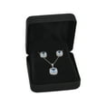 thumbnail image 7 of Arista Diamond Accent Blue Topaz & White Sapphire Women's Earrings & Necklace Gift Set in Sterling Silver, 18", 7 of 7