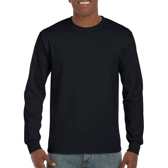 Gildan DryBlend L/S Tee Black