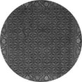 thumbnail image 1 of Ahgly Company Indoor Round Persian Gray Traditional Area Rugs, 5' Round, 1 of 1