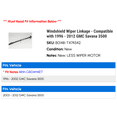 thumbnail image 2 of Windshield Wiper Linkage - Compatible with 1996 - 2012 GMC Savana 3500 1997 1998 1999 2000 2001 2002 2003 2004 2005 2006 2007 2008 2009 2010 2011, 2 of 2