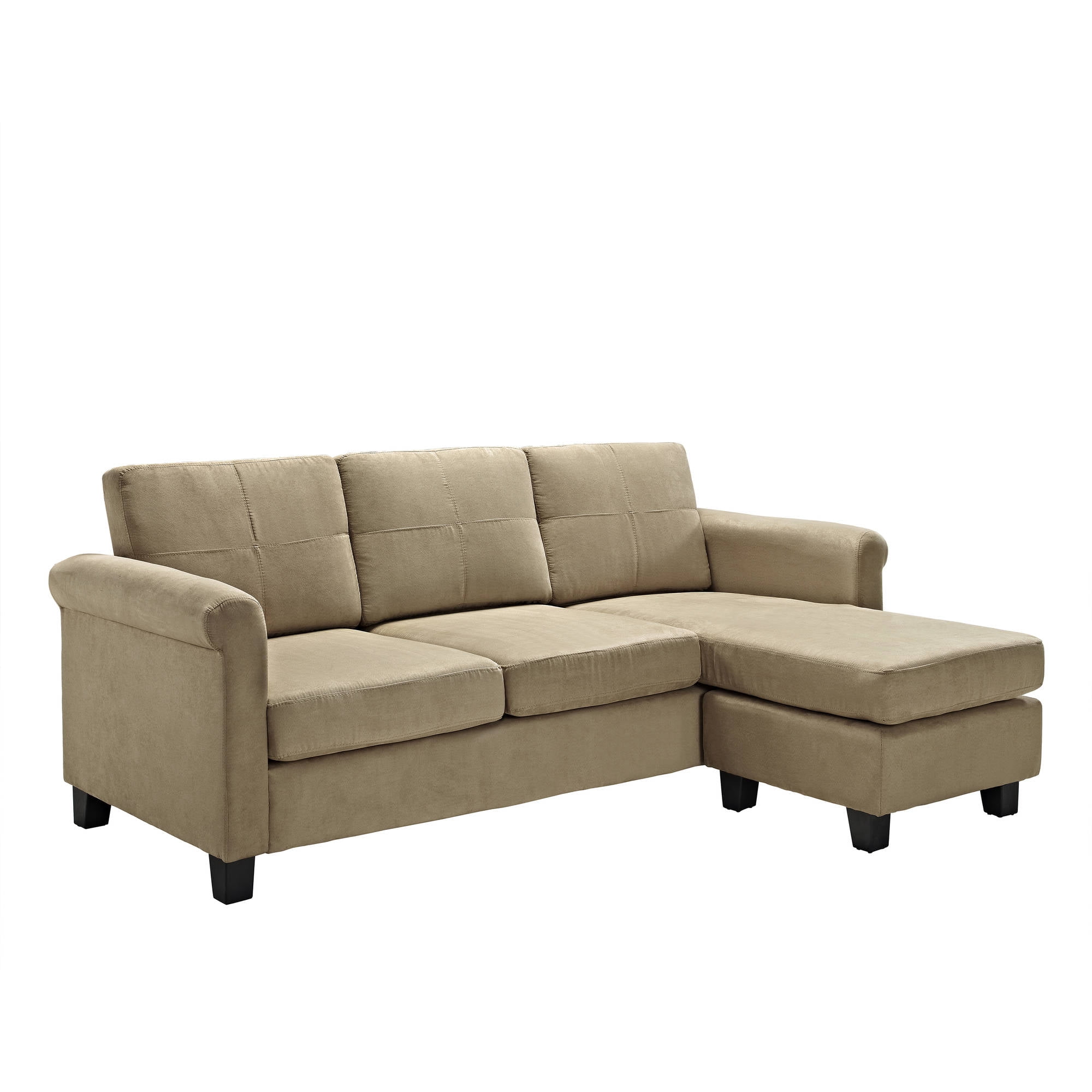 Dorel Living Small Spaces Configurable Sectional Sofa Multiple