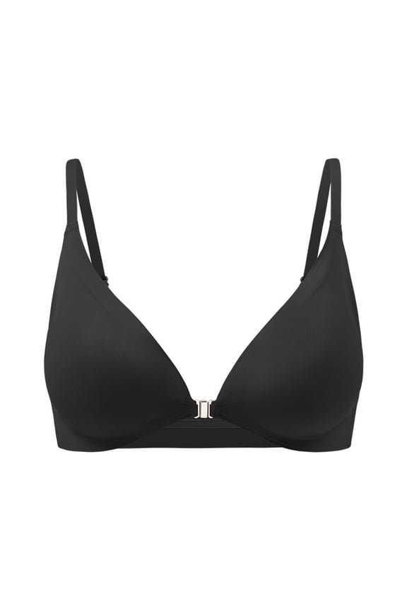 Front Closure Bras for Women Non Marking Sexy Large Size Lingerie Thin Of Small Breasts Gathered Adjustable Buckle Back Bra Bras