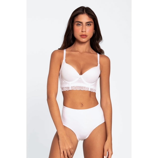 Panty Clásico Algodón (4056) blanco XL Diane & Geordi Colombia 4056
