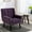 Lavender purple, variant on Elegant Upholstered - Padded Seat Support - Home Office Space - Stable Foot Stops