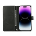thumbnail image 5 of ELEHOLD Flip Wallet for iPhone 15 Case 6.1", PU Leather 9 Card Holders Cash Pocket Detachable Wris Strap Kickstand Function Shockproof Folio Wallet Protective Case for iPhone 15, Black, 5 of 6