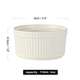 thumbnail image 3 of Qeeadeea Ramekins 4 Oz Oven Safe, Creme Brulee Ramekins, Souffle Cups, Souffle Dishes For Oven-White-Set of 4, 3 of 6