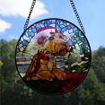 thumbnail image 2 of Airedale Terrier Dog Ornament Christmas 2025 - Airedale Terrier Dog Stained Glass SunCatcher Christmas Decorations, Dog Christmas Gifts for Family, 2 of 4