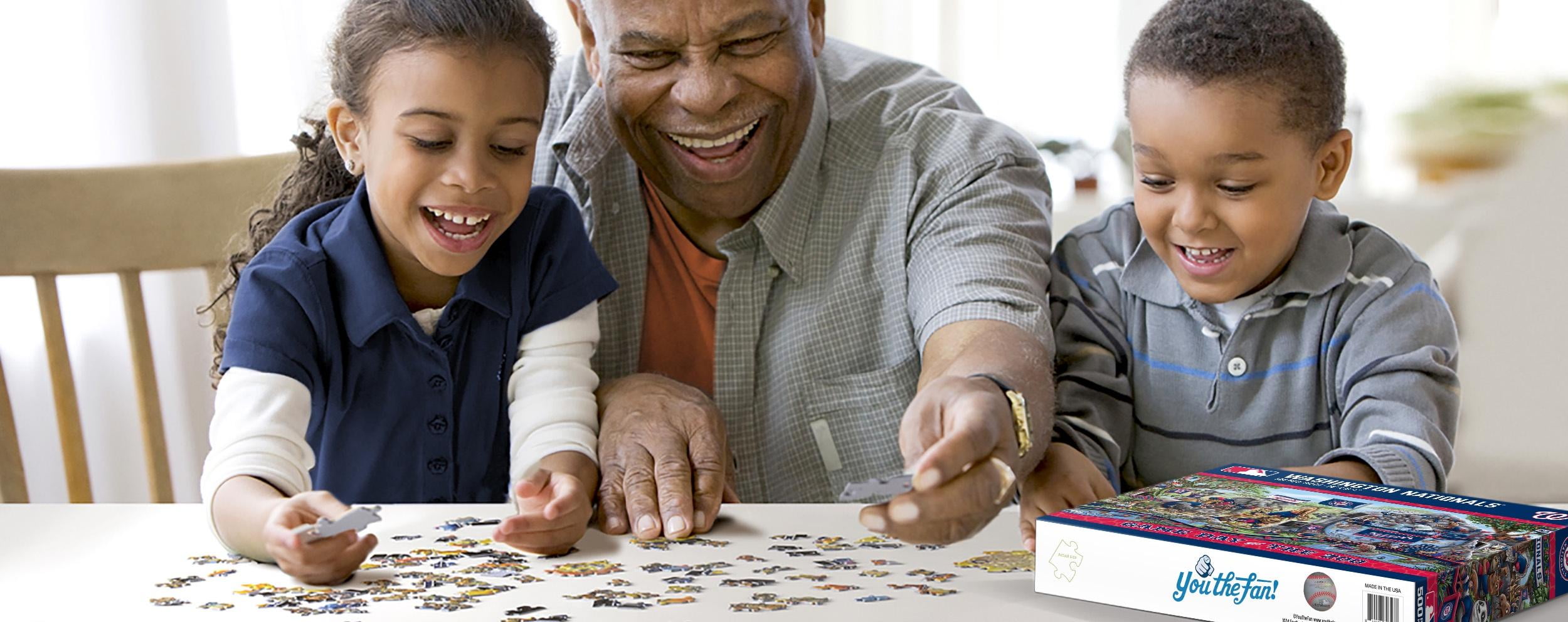 YouTheFan MLB Washington Nationals Game Day at the Zoo - 500 pc Puzzle