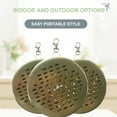 thumbnail image 1 of Xihbxyly Ofertas especiales, liquidación de primera calidad hoy Bandeja de incienso portátil, ignífuga y repelente de mosquitos, con tapa, para interior y exterior, 1 of 2