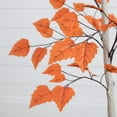 thumbnail image 2 of Nearly Natural Paper Birch Fall Harvest Artificial Potted Tree - 4', 2 of 4