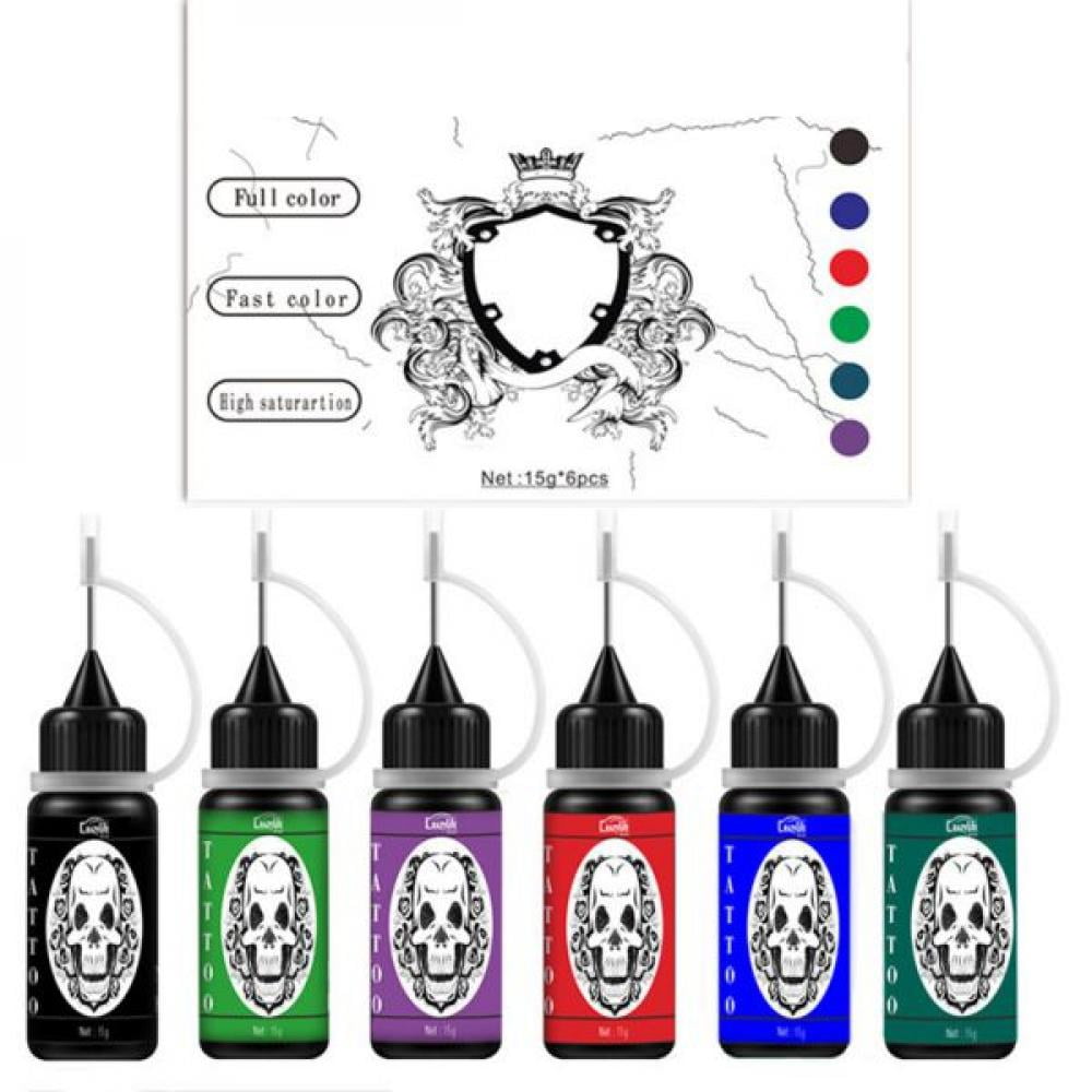 Temporary Tattoo Kit Freehand Ink Semi Permanent Tattoo DIY Tattoos Temp Tattoos for Women Kids