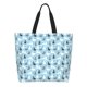 thumbnail image 1 of Balery Black White Gray Rabbit Bolsa Tote Estilo Estético con Cremalleras, Bolsa de Hombro, Bolsa de Compras Grande y Plegable, 1 of 8