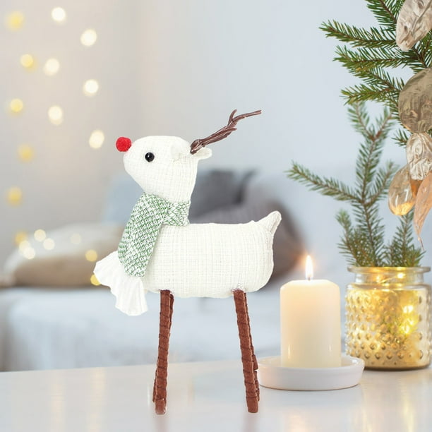 Christmas Deer Festival Mood Decoration Desktop Christmas Tree Decoration Scene Decoration Props Home Decoration Deer Doll Gift