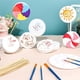 thumbnail image 3 of 4 Inch Foam and StyrofoamDiscs,Foam Circles for Crafts and Cake Dummy,Round Foam Circles for DIY and Foam Discs, 3 of 5