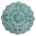 thumbnail image 1 of Home Roots 321238 Petit Médaillon Bleu Décor Mural, 1 of 4