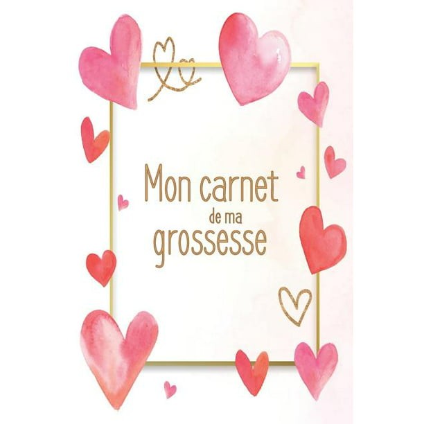 Mon Carnet De Ma Grossesse Mon Album Souvenir De Ma Grossesse Paperback Walmart Com