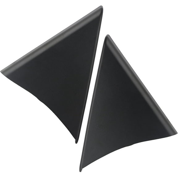 Front Door Upper Trim Panel Triangle Cover Compatible with 2007-2013 Chevrolet Chevy Avalanche Silverado Suburban Tahoe, GMC Sierra Yukon Replaces 25857289 25857294