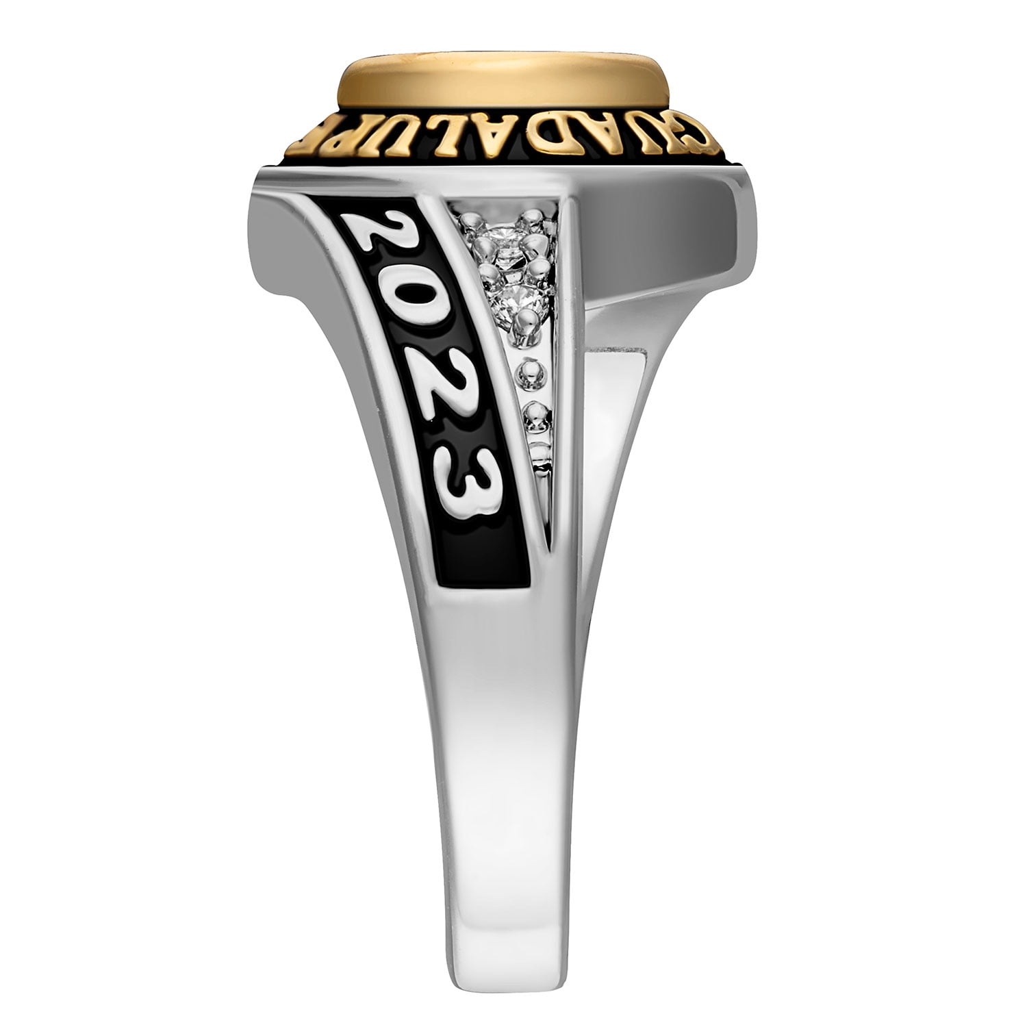 Order Now for 2025 Graduation, Freestyle Women's Marquise Birthstone Class Ring Sterling Silver, Personalized, High School or College Graduation