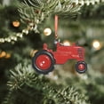 thumbnail image 5 of Festive Garden Pendant - Resin Christmas Tree Tractor Charm for Holiday Decoration and Crafting, 5 of 5