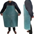 thumbnail image 2 of Welding Apron Leather Cowhide Welder Protect Cloths Carpenter Blacksmi, 2 of 5