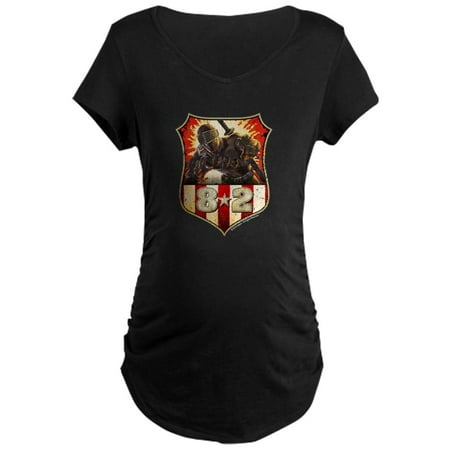 

CafePress - Snake Eye Badge Maternity T Shirt - Maternity Dark T-Shirt