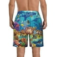 thumbnail image 3 of Naloa Sea World Men's Beach Shorts, Surfing shorts, Swim trunks, Quick Dry Swim Trunks for Surfing Beach Fun - XX-Large, 3 of 9