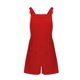 thumbnail image 1 of Gibobby Mono Bombachos Mono corto con cuello en V y bolsillo para mujer(Rosa， S), 1 of 5
