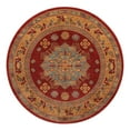 thumbnail image 5 of Unique Loom Sahand Collection Area Rug (8' Round Red/Cream), 5 of 7