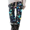 thumbnail image 2 of Feancey Holiday Sales 2025 Womens High Waisted Seamless Workout Leggings Mardi Gras Carnival Party Yoga Pants Spring Trendy Sequin Print Tummy Control Running Sports Tights Multicolor S, 2 of 6