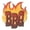 Bbq Patch, variant on 12 pieces 2" Custom Activity Scouts Applique Fun Patches - Bbq Patch