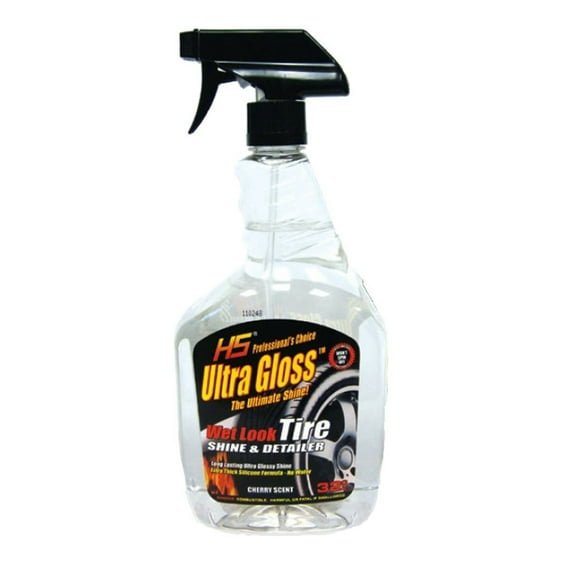 HS Ultra Gloss 29.932 Tire Shine and Detailer Cherry Scent 32 oz