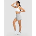 thumbnail image 5 of Womens High Waist Running Shorts Athletic Workout Quick Dry Shorts for Women with Pockets Gym Yoga White Summer Shorts, 5 of 6