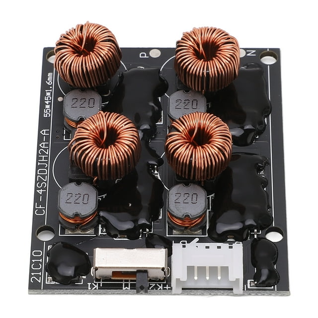 Battery Equalizer Board, Voltage Energy Transfer Active Balancer Safe 3 Stages Mode High Reliability for 3.2V Lithium Cell Pack 4S