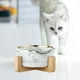 thumbnail image 2 of Plato de Comida de Cerámica para Gatos y Perros Yuyangstore Cuenco Individual 400ml, 2 of 8