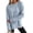 A_Light Blue, variant on Women's Long Sleeve Tops Zeliretfy Womens Oversized Crewneck Sweatshirts Scalloped Casual Pullover Tops Long Sleeve Relaxed Loose Fit Lightweight Loungewear Athletic Daily Trendy Fall Outfits