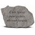 thumbnail image 2 of Kay Berry- Inc. 78420 Cats Leave Paw Prints On Our Hearts - Memorial - 5 Inches x 3.25 Inches, 2 of 2