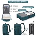 thumbnail image 2 of Carry on Backpack 45L Expandable Travel Backpack Airplane Approved Weekender Bag Water Resistant Laptop Backpack for Men Women DMH, 2 of 7