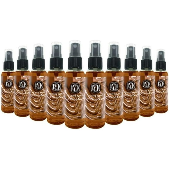 JYE Set de 10 Botellas de Aceite de Chocolate ¡PRECIO MAYOREO!