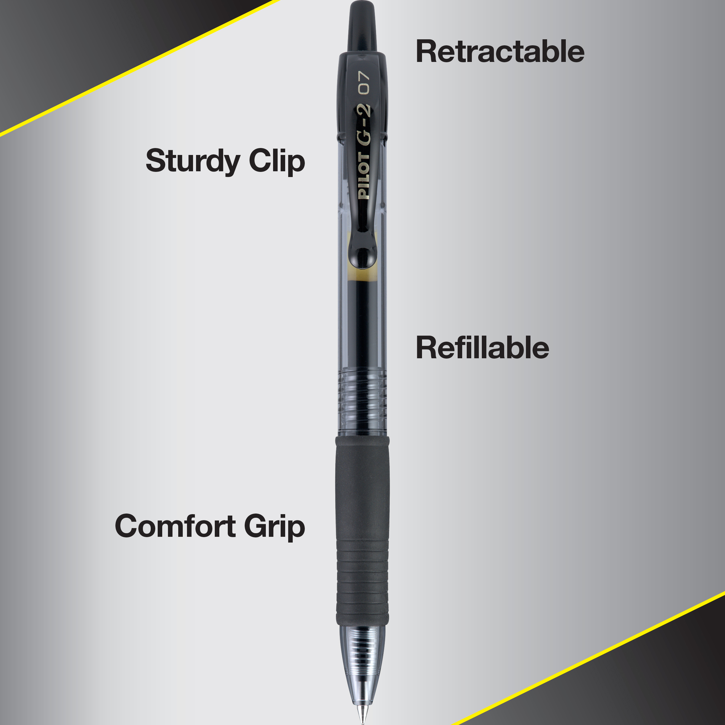Pilot G2 Premium Retractable Gel Pens, Fine Point (0.7 mm), Assorted Ink, 8 Count 15053868 - image 4 of 9