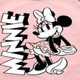 thumbnail image 3 of Mickey & Friends - Minnie Black And White - Toddler And Youth Girls Raglan Graphic T-Shirt, 3 of 4