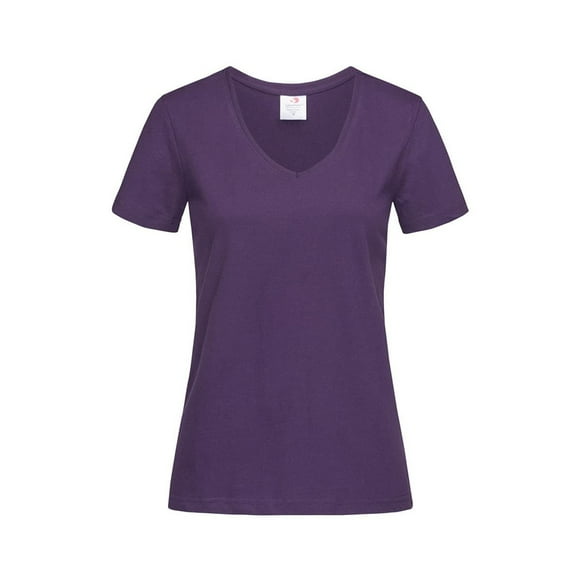 Stedman T-Shirt à Col en V Classic pour Femmes